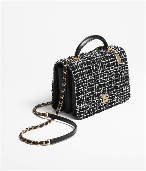 chanel tweed bag